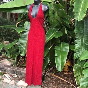 Vintage Gunne sax  by Jessica McClintock halter formal